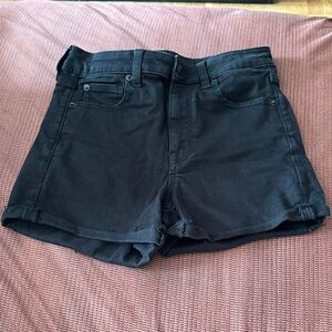 Black Denim Women's American Eagle Shorts